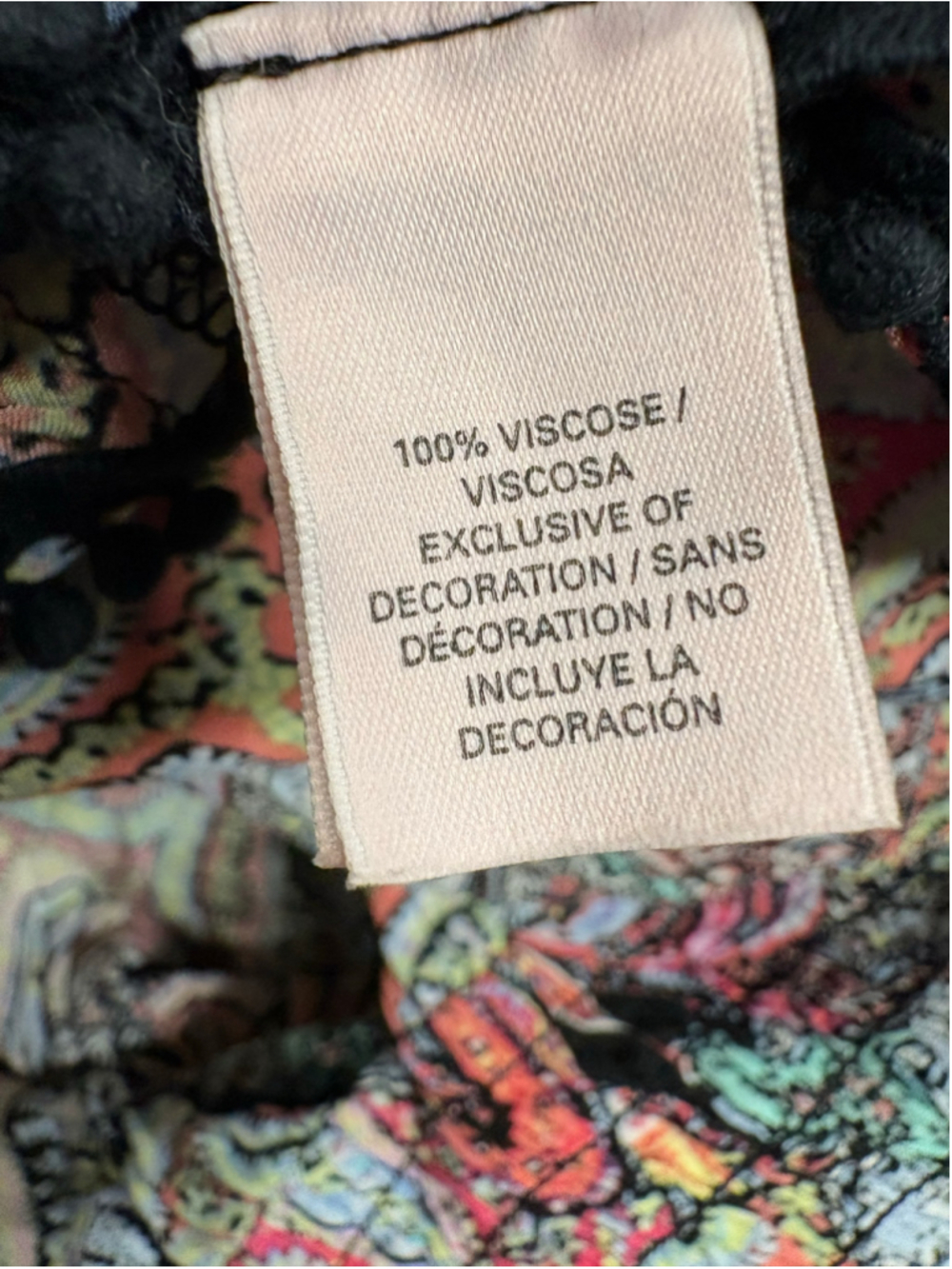 Victoria's Secret Plunge-Front Paisley Caftan Swim Cover Up Size Medium - Picture 10 of 10